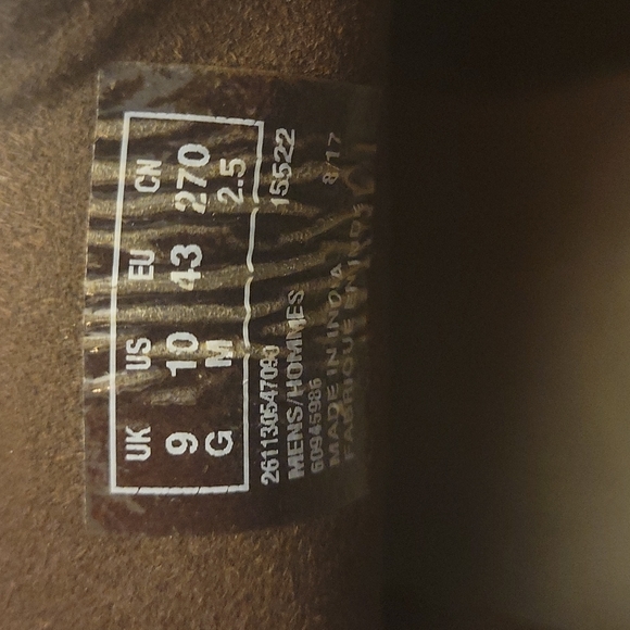 Men Clark's Ankle Boots Size 10M - Picture 5 of 8